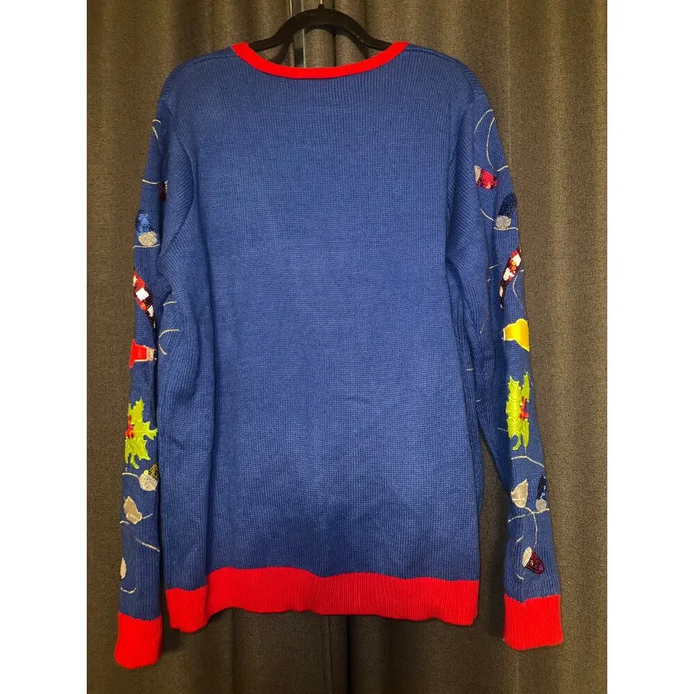 Ugly Christmas Sweater Xmas Size XL - Picture 3 of 3